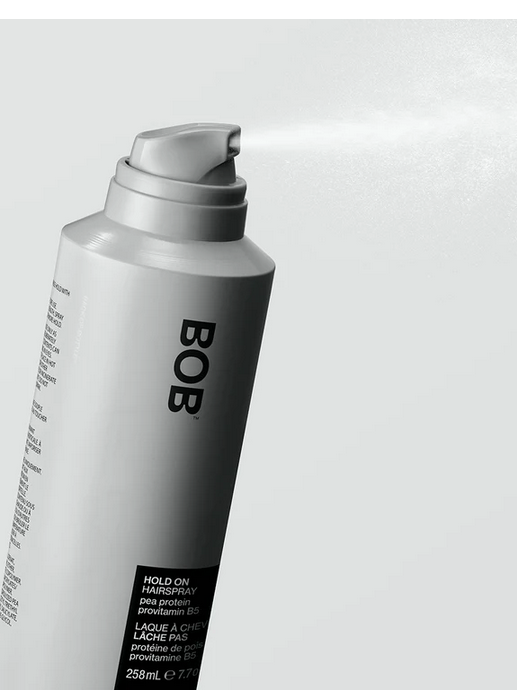 HOLD ON hair spray