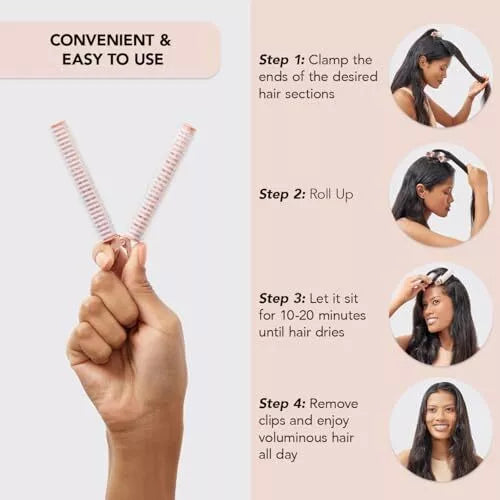 Volumizing Roller Clips by Kitsch (2 pack)
