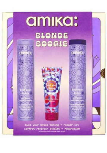 Amika gift set: Blonde Boogie