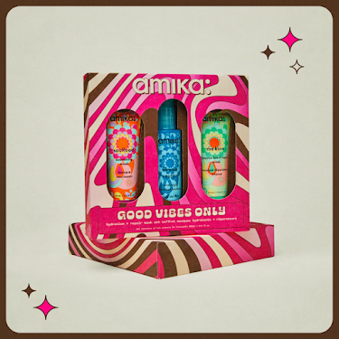 Amika gift set: Good Vibes Only